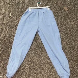 Baby blue sweatpants